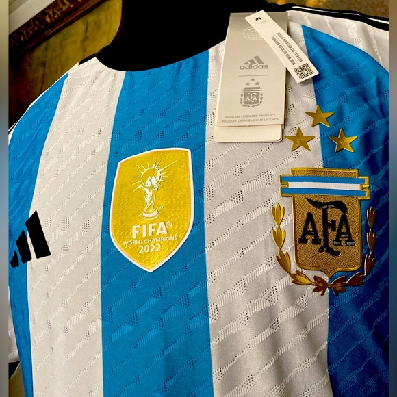 Adidas Argentina Home Original 2023 Jersey NWT Messi #10 M L XL 🇦🇷